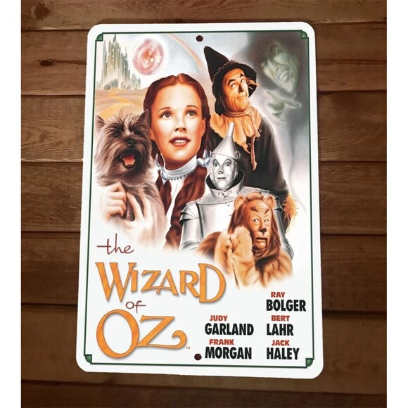 The‎ Wizard of Oz 8x12 Metal Wall Sign Poster - Picture 1 of 1